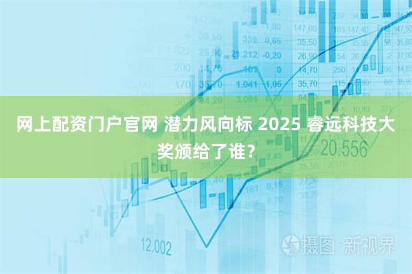 网上配资门户官网 潜力风向标 2025 睿远科技大奖颁给了谁?