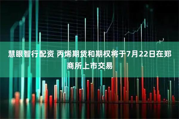 慧眼智行配资 丙烯期货和期权将于7月22日在郑商所上市交易
